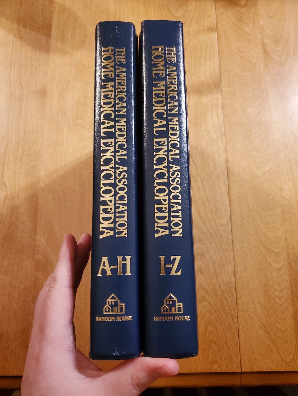 Vintage American Medical Association Home Medical Encyclopedia Set A-H,I-Z